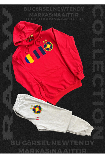 NEW TRENDY COLLECTİON Unisex Sports Set Inspired by Fcsb |   Set Sportiv Unisex Inspirat De Fcsb – Limited Edition “Hoodie”