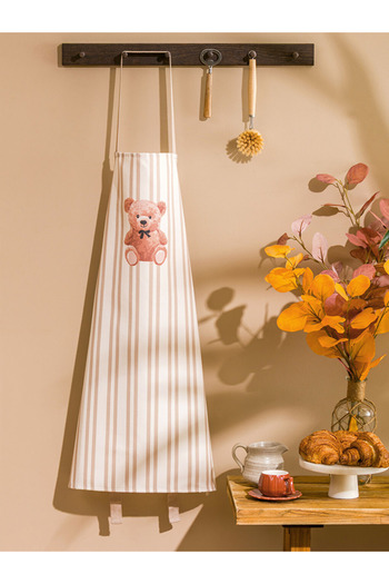 LC Waikiki Winter Collection Bear Teddy Patterned Stylish Design Kitchen Apron City