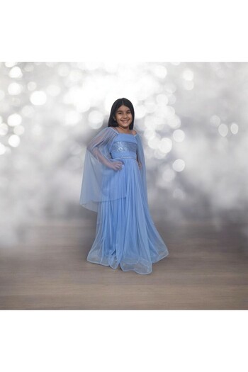 Ahsenimbebe Pul Sequence Robali Tulle Sleeve Gezboy Evening Dress