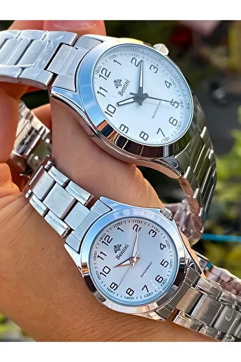 Bentini Original Couple Men Women Set with 2 Years Warranty Co-Chelic Watch + Bracelet Gift