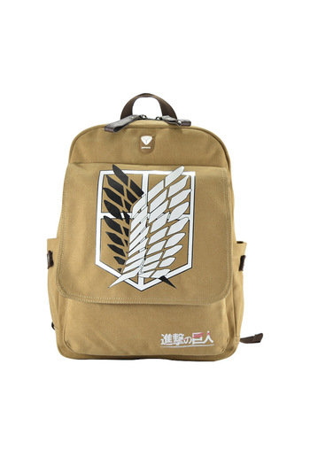 ENAR Attack On Titan Cosplay Backpack Khaki 33x17x47 cm