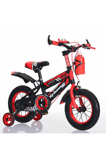Toybox 16 Inch Children's Bicycle For 5-10 Years Old Kids Bike with Training Wheels, Adjustable Seat