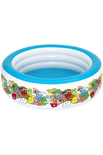 BESTWAY 6'5" x H21"/1.96m x H53cm Character Play Pool