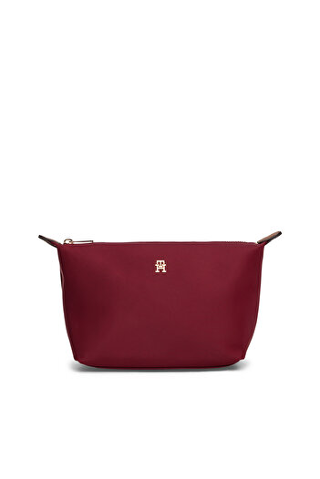 Tommy Hilfiger Women Deep Rouge Nylon Washbag