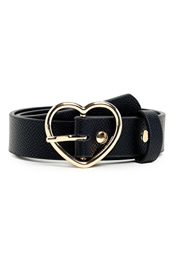 R&B 2 Pack Heart Buckle Belts