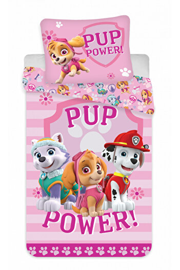 PAW PATROL bedding set 140×200cm, 70×90 cm microfibre