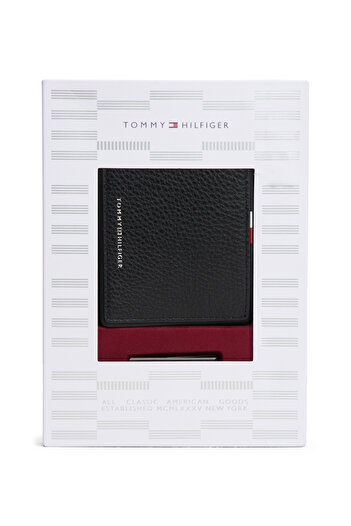 Tommy Hilfiger Tommy Hilfiger Men Black Corp Mini Cc Wallet Gift Set