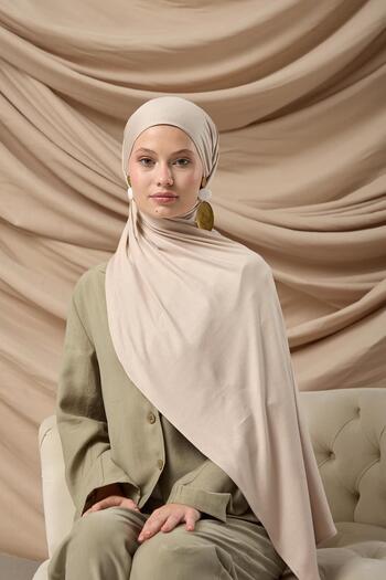 Silk Home Premium Penye Şal 65002-10 Açık Vizon