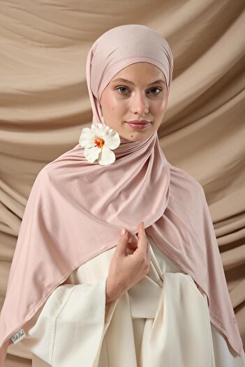 Silk Home Premium Combed Cotton Shawl 65002-13 Powder