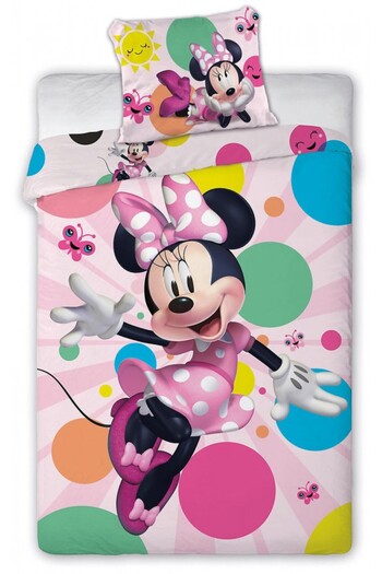 Minnie Mouse Disney Minnie Dotted bedding set 140×200cm, 70×90 cm