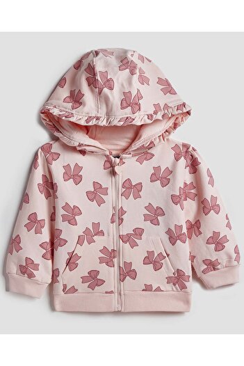 R&B Printed Hooded Clothing Set