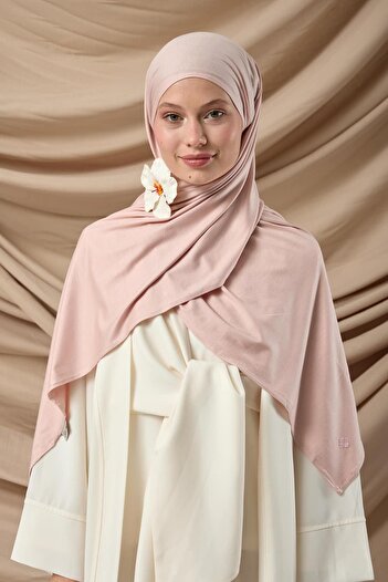 Silk Home Premium Combed Cotton Shawl 65002-13 Powder