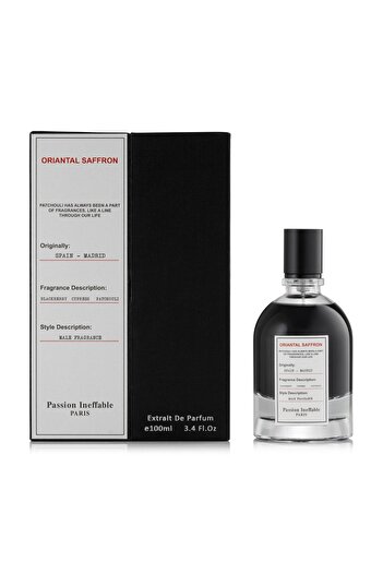 passion ineffable Baishun En Fabelle Oriental Saffron Perfume 100ml