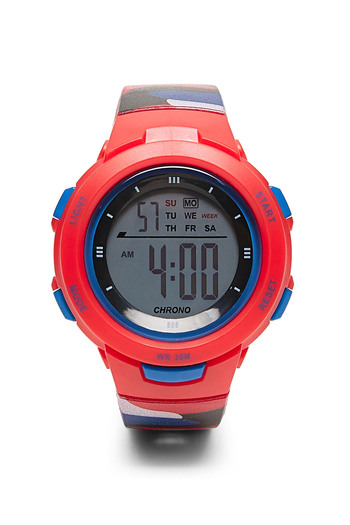R&B Silicon Strap Digital Watch