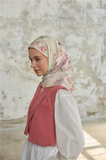 İpekhan Jardin Secret Collection Soft Scarf 1237-14