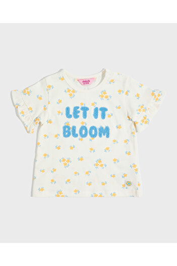 R&B Floral Print Clothing Set