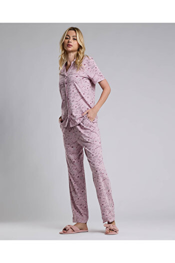 R&B Printed Pyjama Set