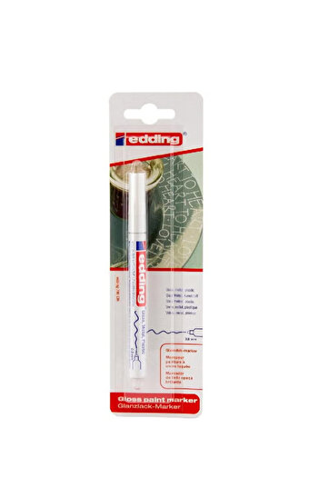 Edding 751 Paint Marker – White, 1–2 mm Round Tip