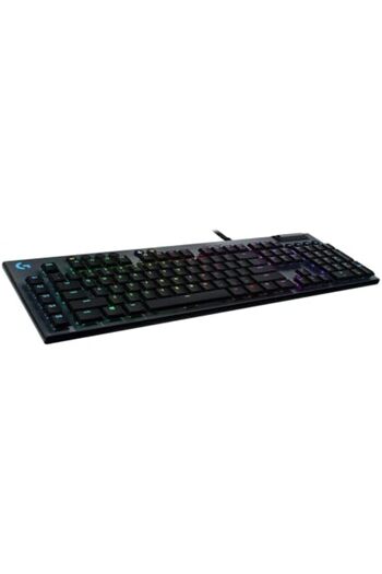 Logitech G لوحة مفاتيح الألعاب الميكانيكية Logitech G815 RGB - كربون، USB، GL Tactile