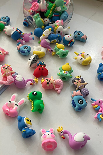 Sone Sweet 10-Piece Silicone Pen Heads – Kawaii Stationery Accessory