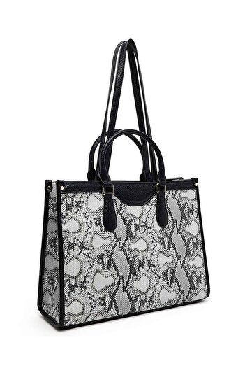 R&B Patterned Tote Bag