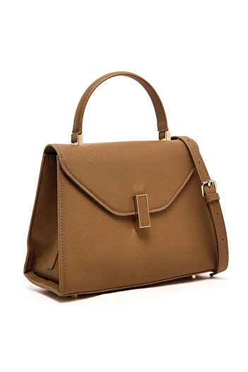 R&B Textured Top Handle Bag