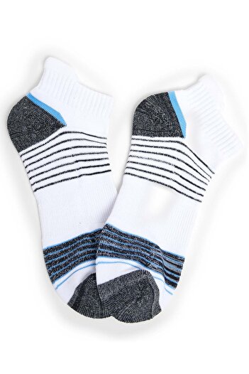 R&B 3 Pack Patterned Ankle Socks