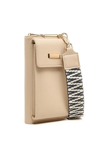 R&B Textured Phone Crossbody Bag