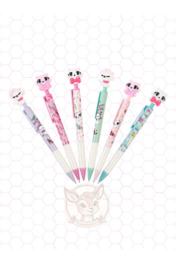 Cem Dolphin Cat Figured 0.7 Tip Mechanical Versatile Pen (1 Piece)