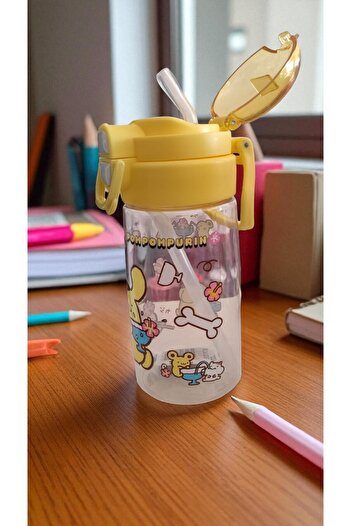 FAMEMUS ACCESSORY Pompompurin Stringless Bag Side Flask Water Bottle