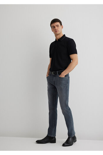 Mavi Marcus Black Hazy Vintage Gray Smoke Jean Trousers 89345