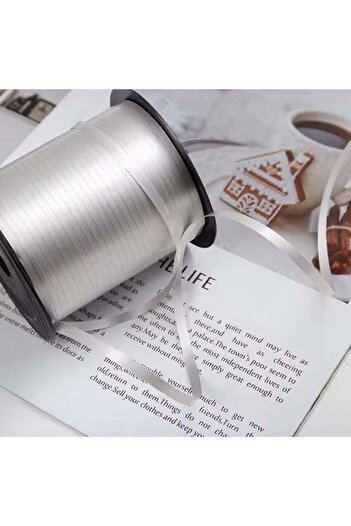 Generic 450-Meter Balloon & Gift Ribbon – Silver Color