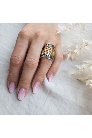 MOONGLOW ACCESSORIES Irregularly shaped ring