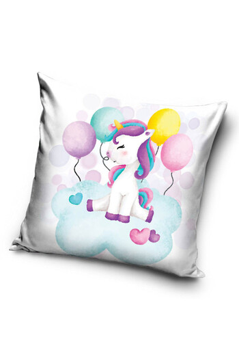 UNICORN Balloon decorative pillow 40x40 cm