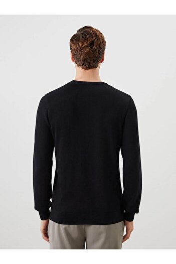 LC Waikiki Ανδρικό πλεκτό πουλόβερ LCWAIKIKI Classic Crew Neck (W5)