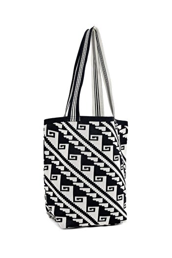 R&B Patterned Shoulder Bag