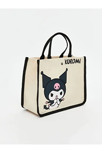 LC Waikiki Lcw Accessories Ecru Kuromi Printed Girl's Arm Bag