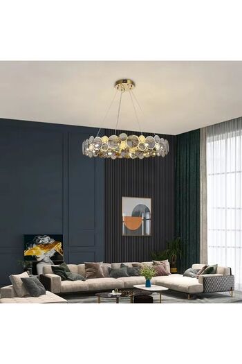 Nerfa ✨ Luxurious gold pendant chandelier - a touch of elegance that adds a royal touch to your home
