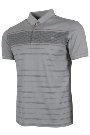 Modarar Men's T-Shirt Polo Neck Regular Fit Patterned Rar01320