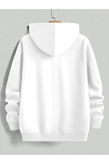 bellanova Nasa Graphic Printed 3 Thread Hooded Sweatshirt for Men"