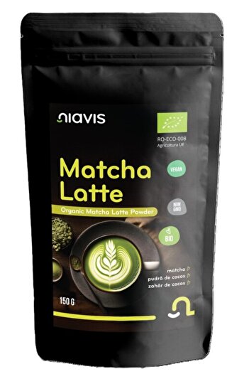 Niavis Βιολογική σκόνη Matcha Latte - ΒΙΟΛΟΓΙΚΟ 150g