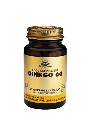 Solgar Ginkgo Biloba 60 60 kapslí