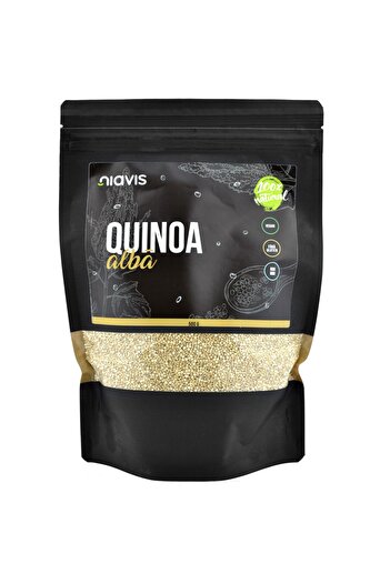 Niavis Λευκή Κινόα 500g - Υπερτροφή χωρίς γλουτένη, πλούσια σε πρωτεΐνες και φυτικές ίνες