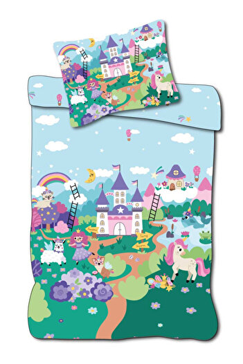 UNICORN Fairyland kids bedding set 100×135cm, 40×60cm