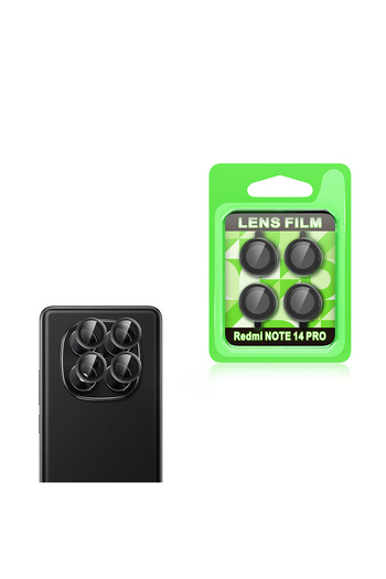 maxisepet Redmi Note 14 Pro 5g Mxsp Cl-07 Camera Lens Protector - Black