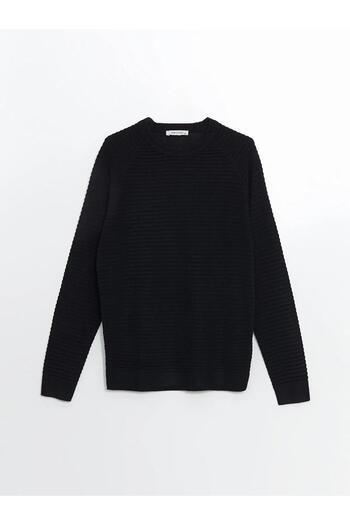 LC Waikiki Ανδρικό πλεκτό πουλόβερ LCW Crew Neck (W5)