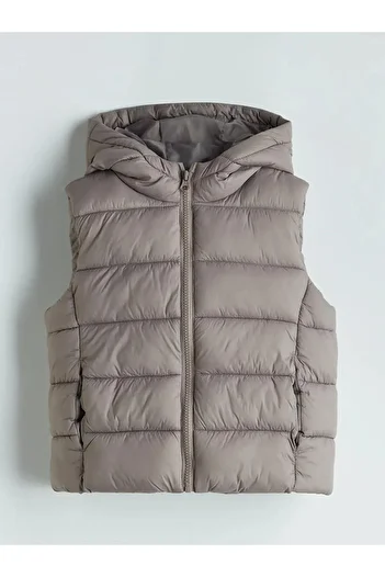 LC Waikiki Lcw Girl's down Vest with Hood (W5)