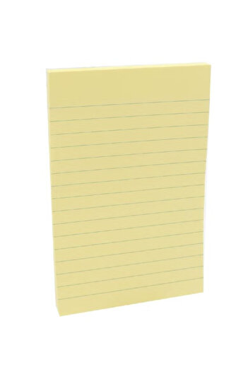 Roco Lined Self-Stick Notes 98 x 150 mm – 100 Sheets