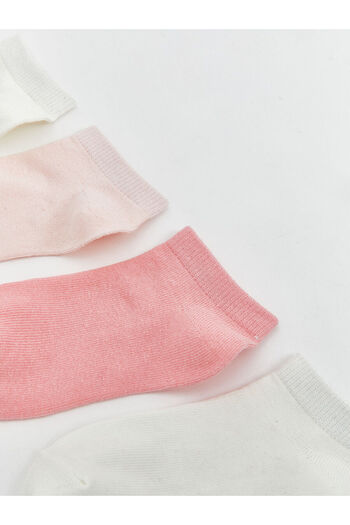 LC Waikiki Basic Girl's Booties Socks 7 Pack