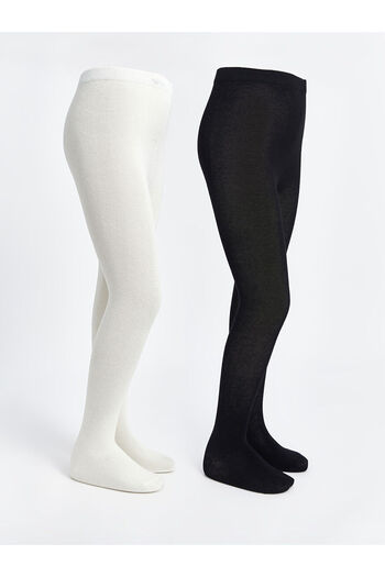 LC Waikiki Basic Girl's Pantyhose 2 Pack
